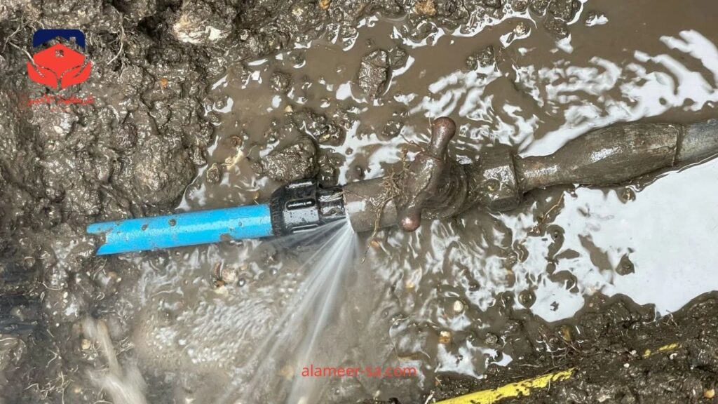 كشف عن تسربات المياه